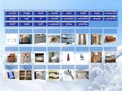 Round up starter unit 9 there is there sre furniture