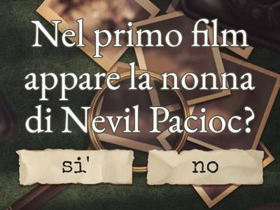 Quiz di Harry Potter