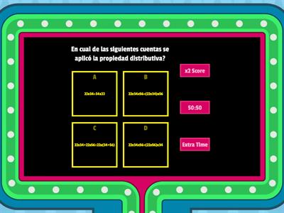 Propiedades de las Multiplicación