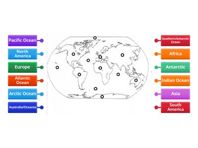 Continents and Oceans 