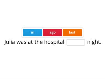 PAST TIME EXPRESSIONS