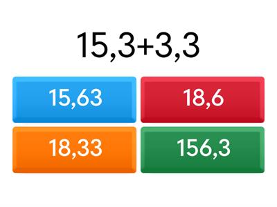 Решение задачь  : Сложение и вычитание десятичных дробей