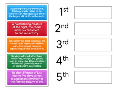 PTE practice: reorder paragraph 3