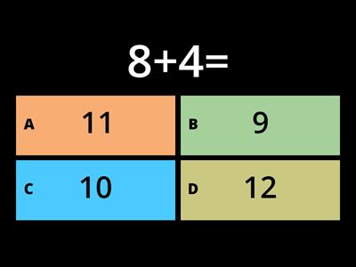 +8 Tables Quiz