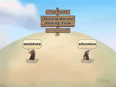 -ture Whack a Mole