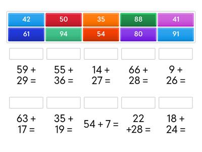  20-Addition Within 100-With regrouping