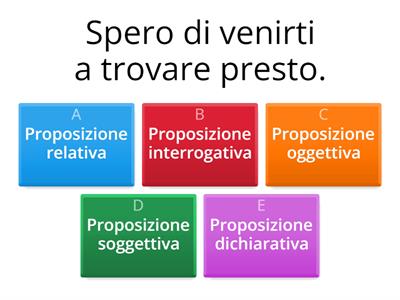 Proposizioni relative