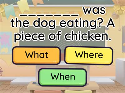 WH Questions in Past Simple