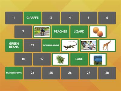 Vocabulary revision Give Me Five 2