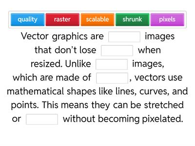 Vector Graphics Recap