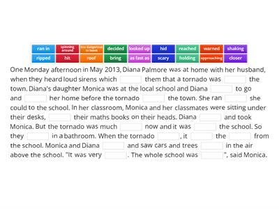 4F WB WORDS-GAPS - Survival story Solutions Pre-Intermediate