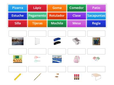 material escolar 1º primaria