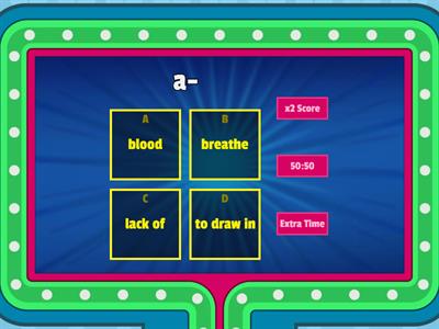 Respiratory System Medical Term Practice Quiz