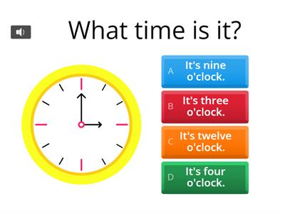 U2 AS2 Tell the time