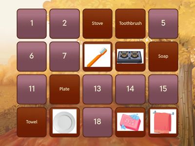 Matching Up the Pictures and the Words - Grade 4