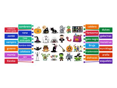 Vocabulario Halloween