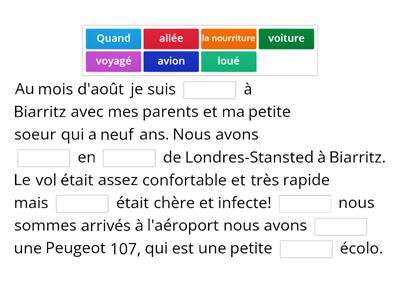 French Holidays Vocab