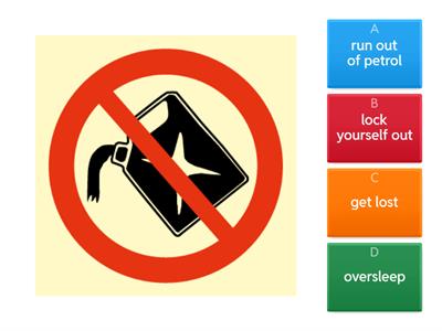 Mishaps quiz (Cutting edge)