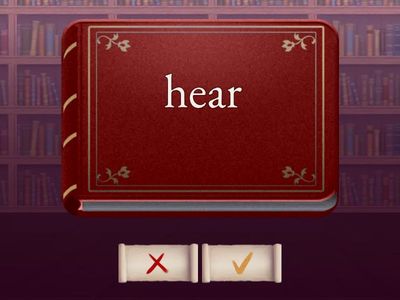 Irregular verbs go eat have hear know