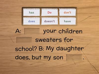  Ask for colors and sizes