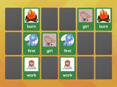 /r/ Word Matching Game