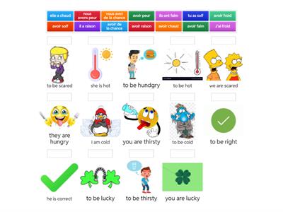 Expressions avec avoir 