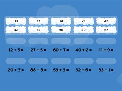 Operasi Tambah 2 Digit dan 1 Digit