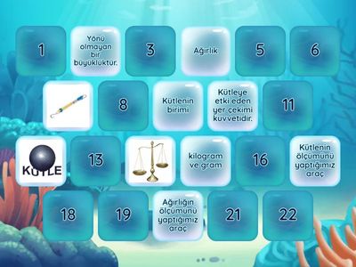  Kütle ve Ağırlık 