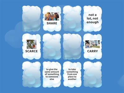 Memory game - Key Words