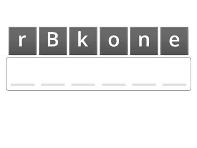 Jumbled Words - Problems