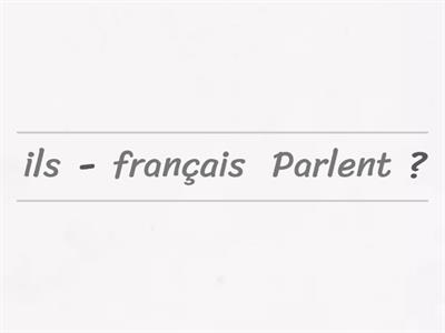 INVERSIONE FORMA INTERROGATIVA