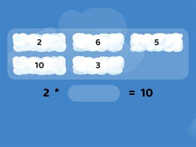 Знайди невідомий компонент дії