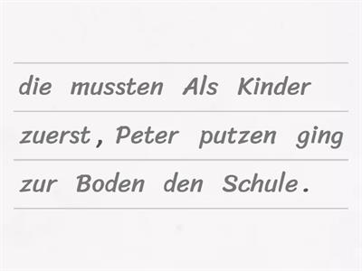 Müssen, dürfen, können, wollen