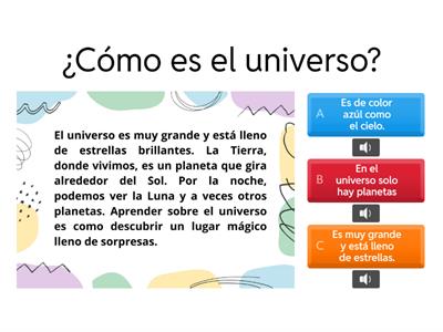 COMPRENSIÓN LECTORA 