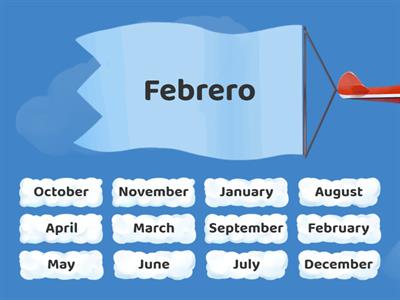 Months of the year