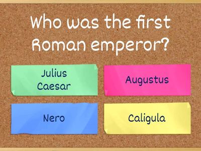 Ancient Rome Quiz - Created by World of Education - www.worldofeducation.online
