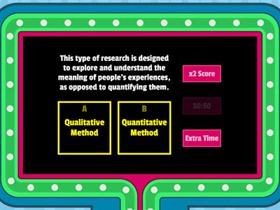 Differentiating Qualitative and Quantitative Method 