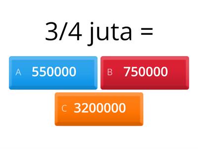 KUIZ MATEMATIK TAHUN 6