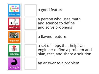 Engineering Vocabulary Matching Game