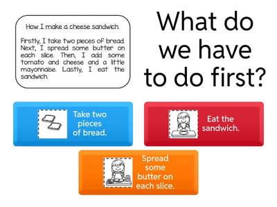 U3W3:  Sequence of Events