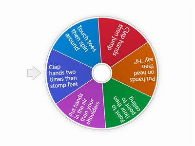 Follow 2-step directions