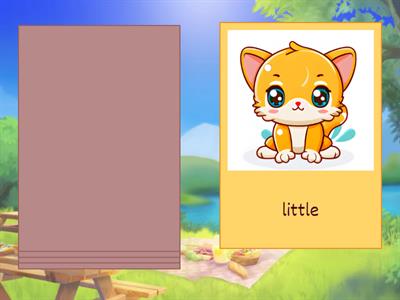 Части речи (adjective - прилагательное)