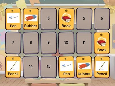 SCHOOL OBJECTS Spotlight Starter