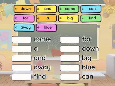 Dolch Sight Words - Pre-Kindergarden Part 1 