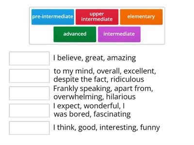 Webinar_Vocabulary levels