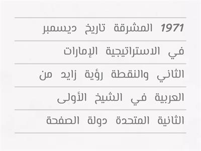 رتب الكلمات المبعثرة لتصل إلى عنوان درس اليوم 