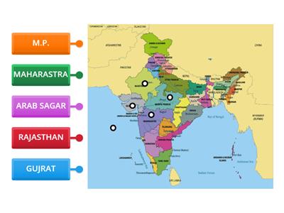 india's map