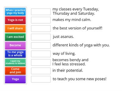 Introduction phrases