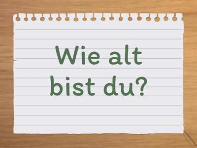 Wie was wo: Informationen über Sie