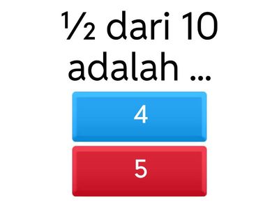 Menjawab Soal Pecahan